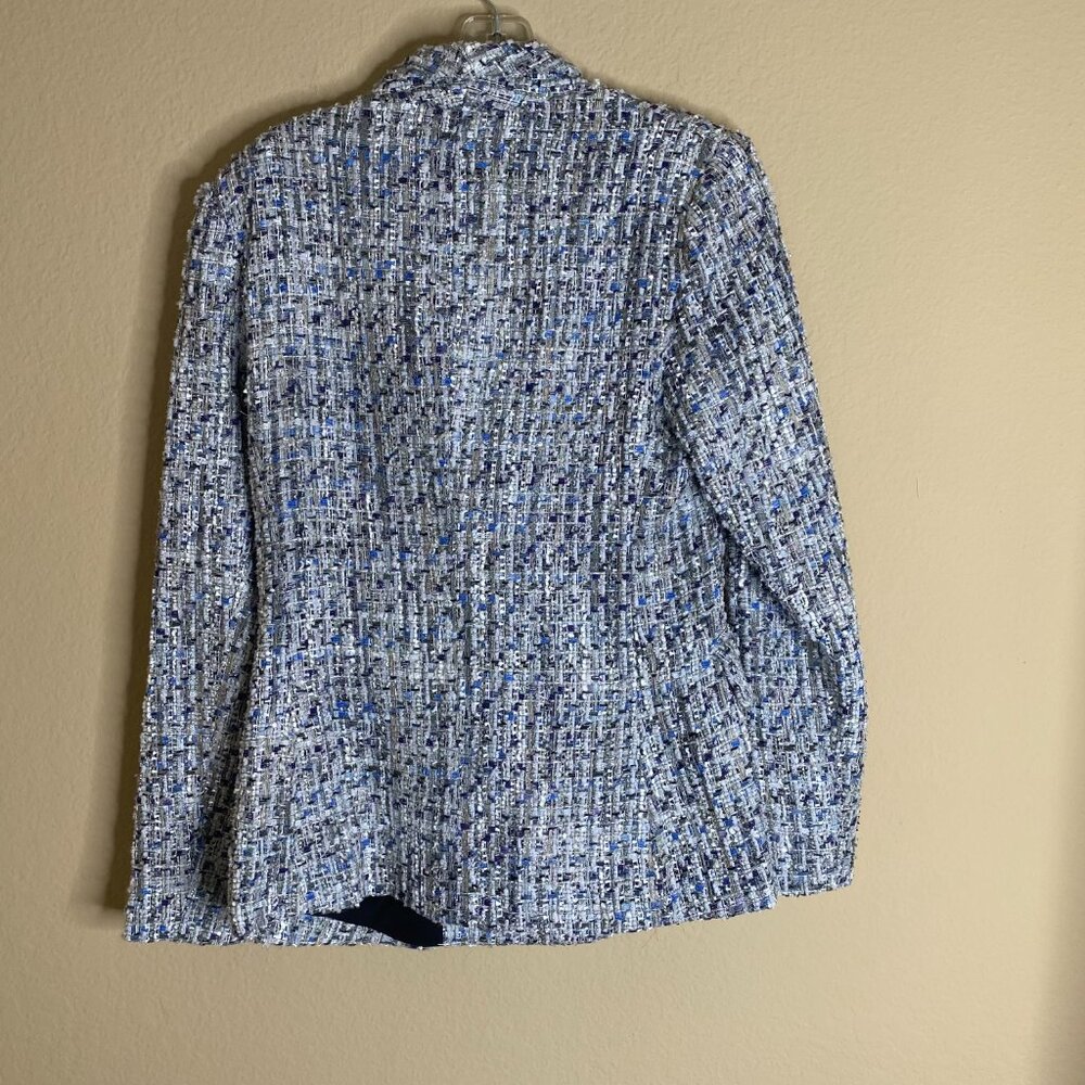 New Aqua Double Breasted Blazer Jacket - image 4